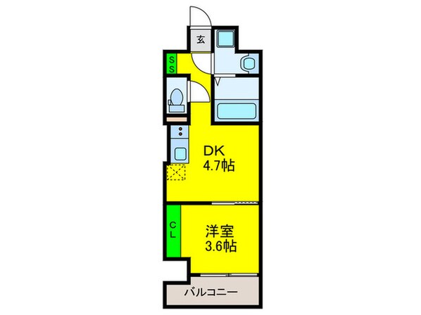 ARCA鳳の物件間取画像